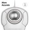 Kensington Orbit Trackball Mouse with Scroll Ring (White) (K72500WW) view 3