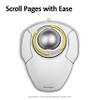 Kensington Orbit Trackball Mouse with Scroll Ring (White) (K72500WW) view 4