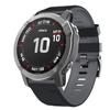 NotoCity Compatible with Fenix 6X Watchbands Silicone Sport Watch Strap for Fenix 5X/5X Plus/ 6X Pro/7X/Fenix 3/3 HR/Tactix/Descent MK1/D2 Delta PX/D2 Charlie Smartwatch(Black-Grey) view 2