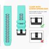 NotoCity Compatible with Fenix 6x Watchbands Silicone Sport Watch Strap for Fenix 5X/5X Plus/Fenix 6X/Fenix 6X Pro/Fenix 7X/Fenix 3/Fenix 3 HR/Tactix/Descent MK1/D2 Delta PX/D2 Charlie Smartwatch(Teal) view 4