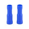 100pcs Bullet Butt Connector Insulated Crimp Wire Terminals Kit 16 to 14 Gauge Insulated Male or Female view 4