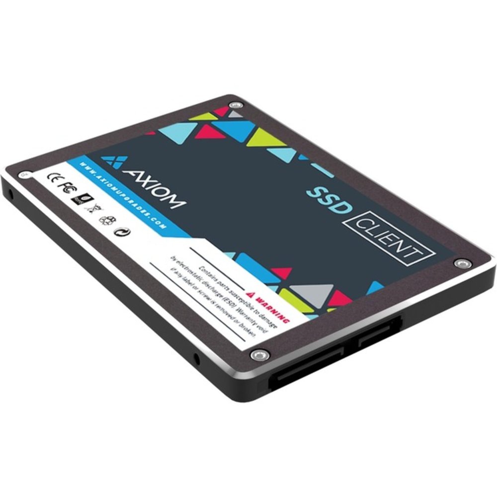 Axiom C565e 120 GB Solid State Drive - 2.5 Internal - SATA (SATA/600) - 3.5 Carrier - TAA Complia