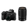 Nikon Z 50 with Two Lenses | Compact mirrorless stills/video camera with wide-angle and telephoto zoom lenses | Nikon USA Model view 1