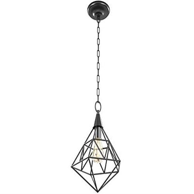 DVI DVP24513GR Ironworks Large Pendant Light Fixture Graphite