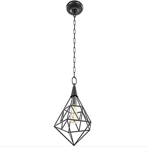 DVI DVP24513GR Ironworks Large Pendant Light Fixture Graphite