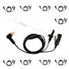[10-Pack] ProMaxPower 2-Wire FBI Style Acoustic Tube Earpiece with PTT Mic Compatible with Motorola Radios PMLN7157A, SL1K, SL2K, SL1M, SL300, SL3500e, SL4000e, SL7000, SL8550 view 1