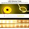 BIRRAY 16.4FT/5M Silicone LED Strip Channel, 6x12mm Flexible LED Diffuser Tube for LED Strips Up to 8mm, IP67 Waterproof LED Channel Cover with Accessories for Indoor & Outdoor Lighting view 4