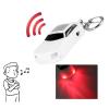 LED Anti-Lost Key Finder, Car-Shape LED Anti-Lost Key Finder Find Locator Keychain with Whistle Beep Sound Control view 2