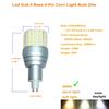 QLEE Led Gu6.5 Base 2-Pin Corn Light Bulb 25w 3500l Lumens for Replacement 35 Watts Ceramic Metal Halide Hid Lamp 360  Beam Angle 110v 3000k Warm White Garage Barn Backyard Pathway Light (3000k) view 2