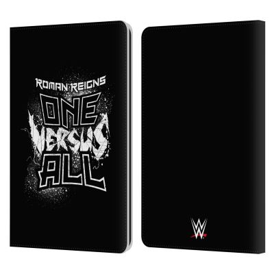 Head Case Designs Officially Licensed WWE One Versus All Roman Reigns Leather Wallet Case Compatible with Kindle Paperwhite 1/2 / 3
