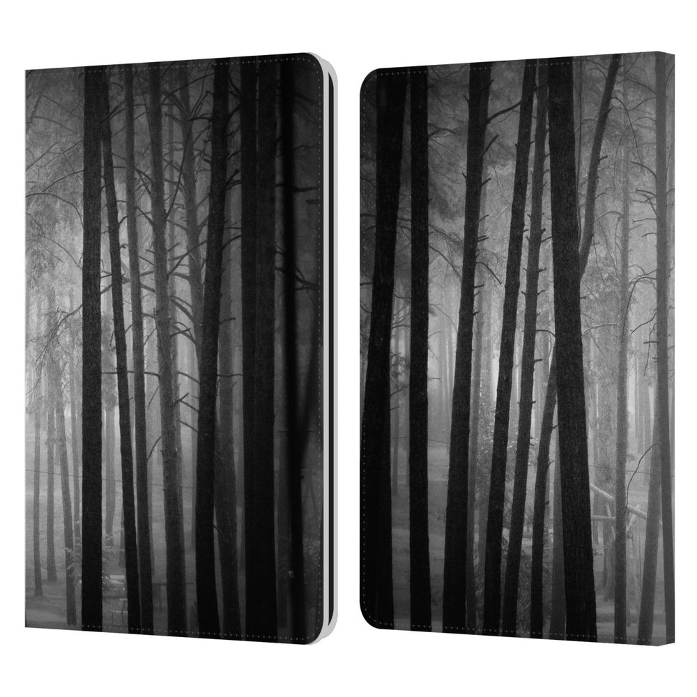 Head Case Designs Officially Licensed Dorit Fuhg Pines Travel Stories Leather Wallet Case Compatible with Kindle Paperwhite 1/2 / 3
