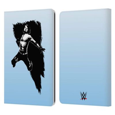 Head Case Designs Officially Licensed WWE AJ Styles Springboard Forearm 2017/18 Superstars 3 Leather Wallet Case Compatible with Kindle Paperwhite 1/2 / 3