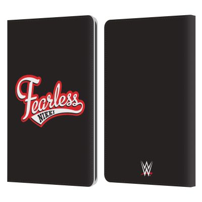 Head Case Designs Officially Licensed WWE Fearless Nikki Bella Leather Wallet Case Compatible with Kindle Paperwhite 1/2 / 3