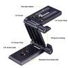 PURAMI Universal Flex Tilt Head Z Mount Bracket with Arca-Swiss and Tripod Quick Release Plate for Camera Slider Rail Cage Rig Gimbal Stabilizer Compatible with DSLR Canon Nikon Sony view 2