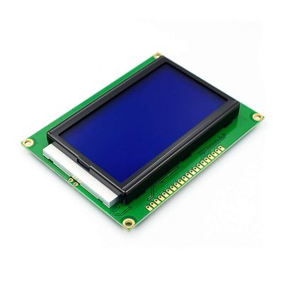 5pcs/lot 12864 DOTS LCD Module 5V Blue Screen 12864 LCD with Backlight ST7920 Parallel Port