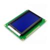 5pcs/lot 12864 DOTS LCD Module 5V Blue Screen 12864 LCD with Backlight ST7920 Parallel Port view 1