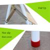 XWZJY 3/4 Step Ladder Wooden Folding Lightweight Non-Slip Ascending Stepladder Metal Frame Multifunction Storage Shelf Shoe Rack Home Garden Tool,Max Load 150kg view 4