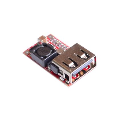 10PCS/LOT 6-24V 12V/24v to 5V USB Output Charger Step Down Power Module Mini DC-DC Step Up Boost Module Power Adjustable