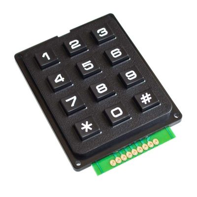 12 Key Membrane Switch Keypad 4 x 3 Matrix Array Matrix Keyboard Membrane Switch keypad