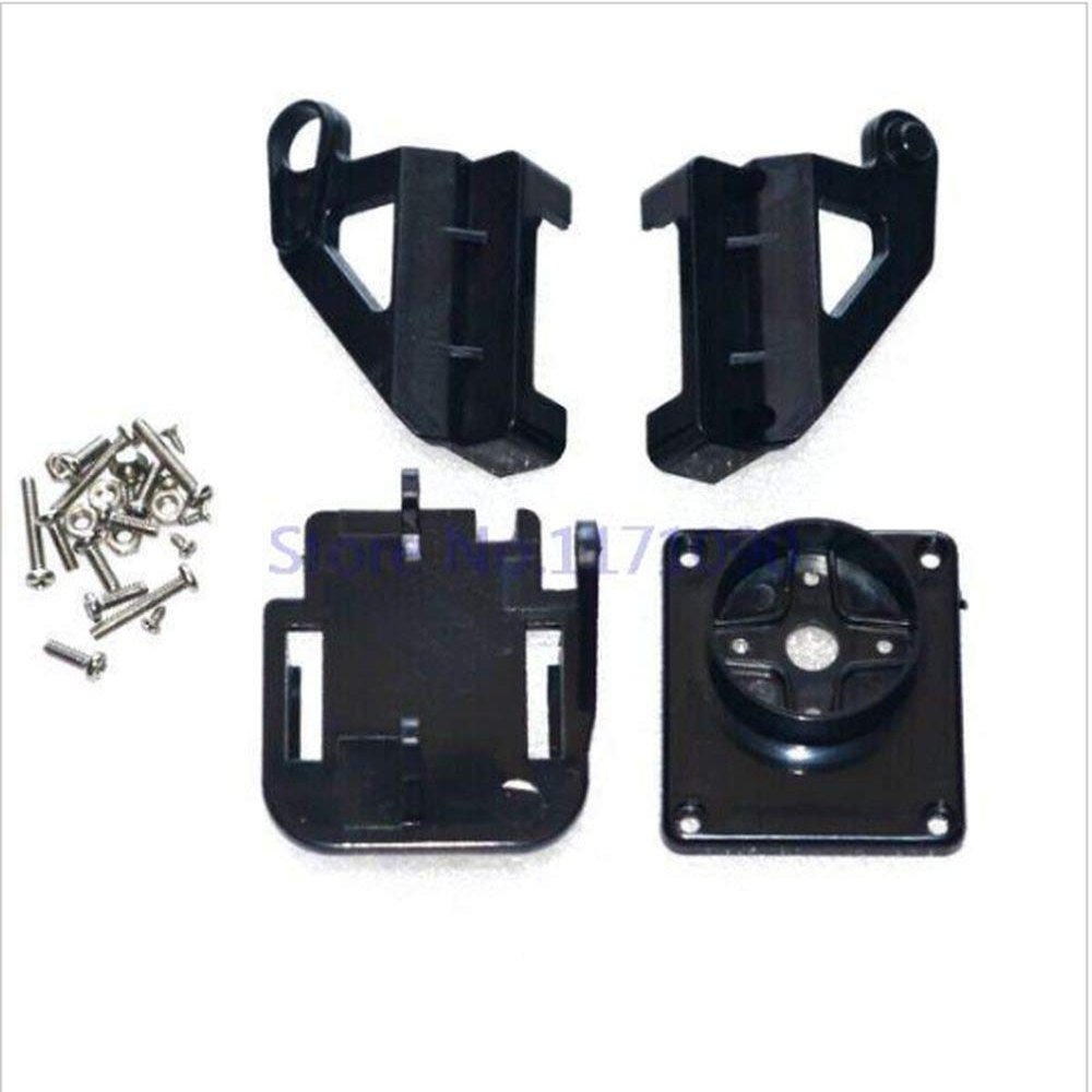 10pcs/lot Servo Bracket PT Pan/Tilt Camera Platform Anti-Vibration Camera Mount for Aircraft FPV Dedicated Nylon PTZ for 9G SG90