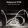 16.4FT/5M 12x12mm U-Shape Silicone LED Strip Channel, Flexible LED Diffuser Tube for LED Strips Up to 8mm Wide, IP67 Waterproof Channel Cover with Mounting Accessories for Indoor & Outdoor Lighting view 4