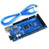 10sets/lot Mega2560 REV3 ATmega2560-16AU Board + USB Cable Compatible (Mega 2560 R3) view 1