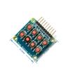 10PCS/LOT 2x4 Keypad 4x2 Keypad 8 Push Buttons V1.00 Key Board Matrix Keyboard Button for Arduino AVR PIC 2 * 4 Module AVR PIC view 1