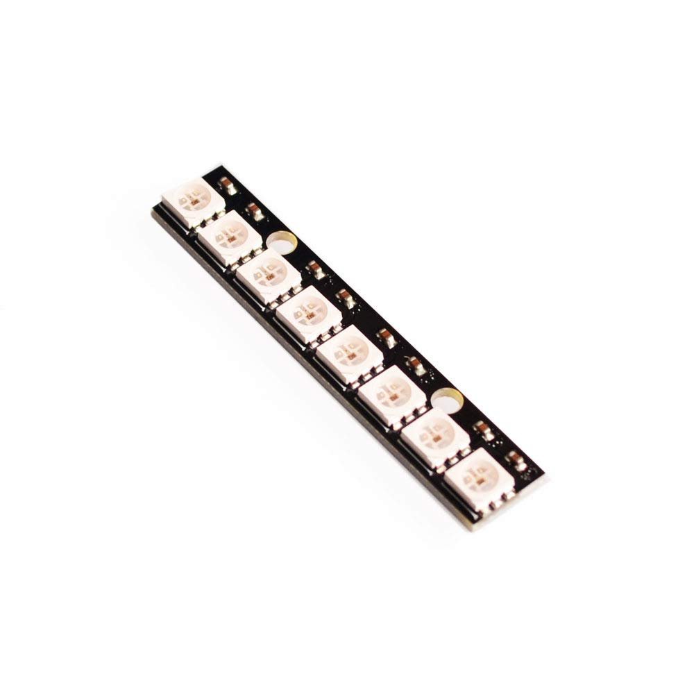 10PCS/LOT 8 Channel WS2812 5050 RGB LED Lights Built-in Full Color-Driven Development Board