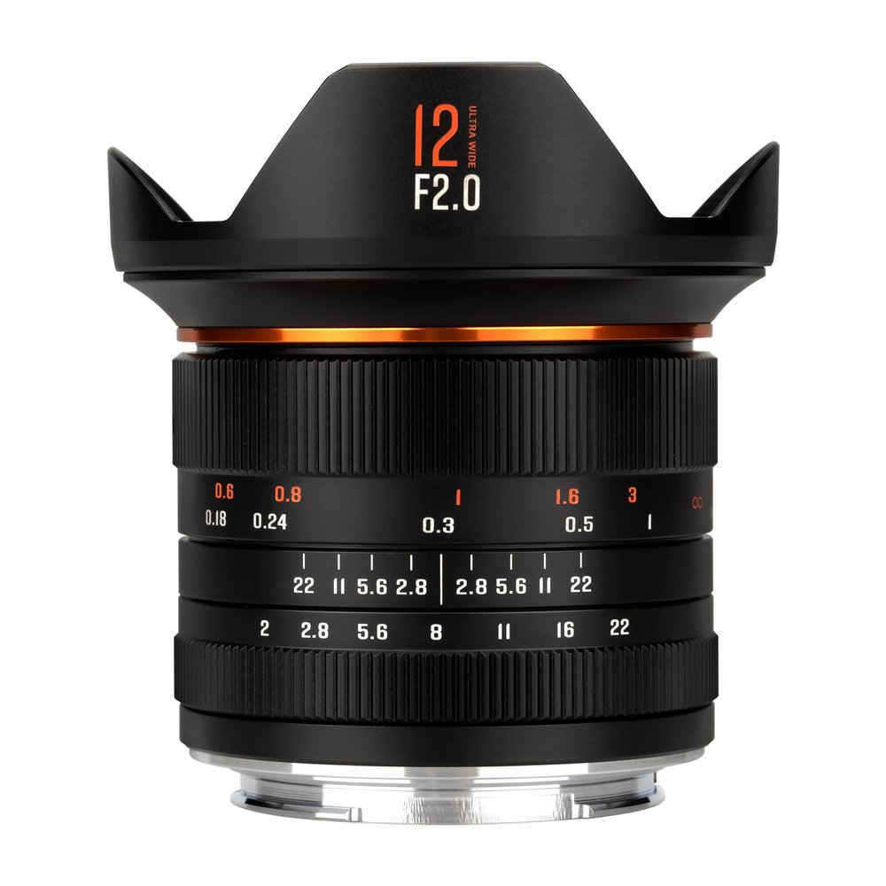 Brightin Star Prime Lens for Canon EF-M Mount Mirrorless Cameras (12/2.0 APS-C)