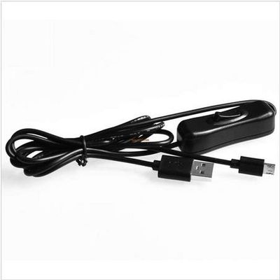 10PCS Raspberry Pi 3 Power Cable with Switch ON/Off Button Micro USB Charging Cable for Banana PI Raspberry Pi 2 Power Cable