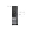 Dell OptiPlex 3020-SFF, Intel Core i5-4570 3.2GHZ, 16GB RAM, 512GB SSD Solid State, 4K Support, DVD, WiFi, DP, VGA, Keyboard, Mouse, Windows 10 Pro 64bit - Multi Languages Support (Renewed) view 3