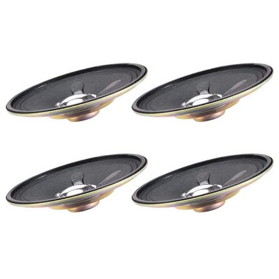 uxcell 3W 8 Ohm Micro Internal Speaker Magnet Loudspeaker 77mm Dia 4pcs