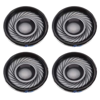 uxcell 2W 8 Ohm Micro Internal Speaker Magnet Loudspeaker 23mm Dia 4pcs