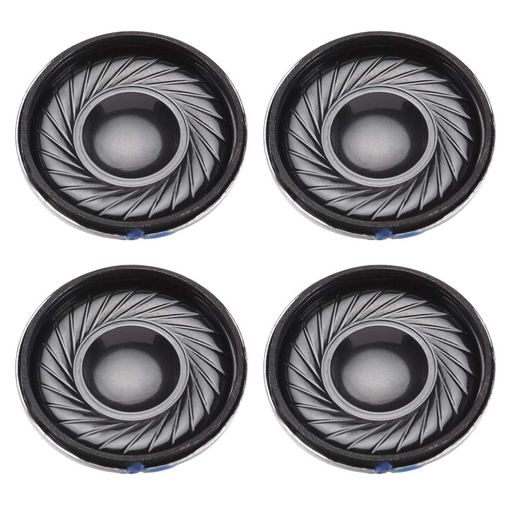 uxcell 2W 8 Ohm Micro Internal Speaker Magnet Loudspeaker 23mm Dia 4pcs