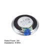 uxcell 2W 8 Ohm Micro Internal Speaker Magnet Loudspeaker 23mm Dia 4pcs view 3