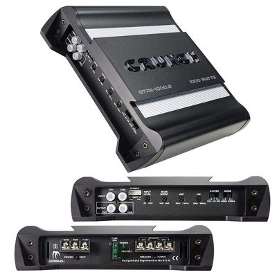 Crunch GTR 1000.2 Car Audio 2 Channel Amp