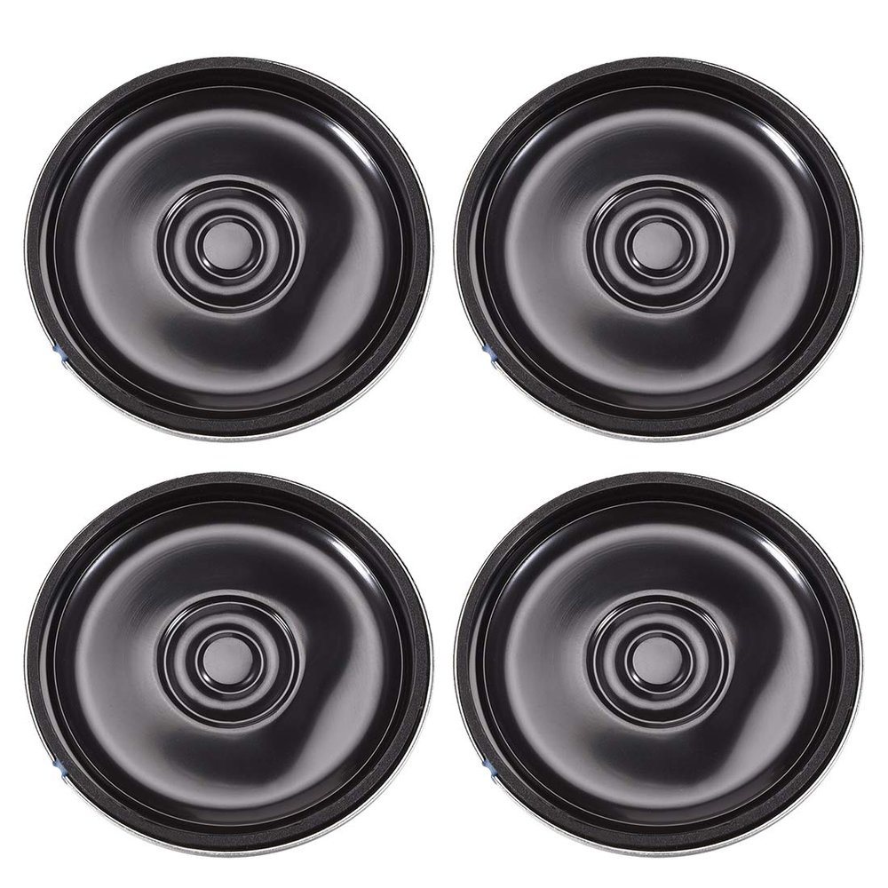 uxcell 2W 8 Ohm Micro Internal Speaker Magnet Loudspeaker 40mm Dia 4pcs