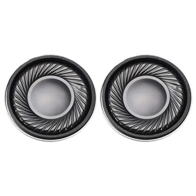 uxcell 2W 8 Ohm Micro Internal Speaker Magnet Loudspeaker 28mm Dia 2pcs