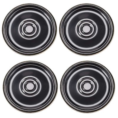 uxcell 0.5W 8 Ohm Micro Internal Speaker Magnet Loudspeaker 30mm Dia 4pcs