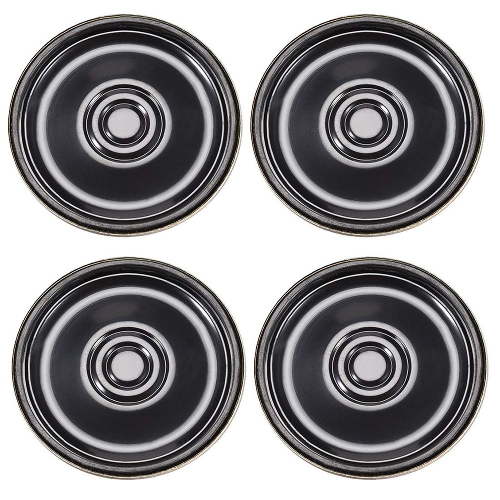 uxcell 0.5W 8 Ohm Micro Internal Speaker Magnet Loudspeaker 30mm Dia 4pcs