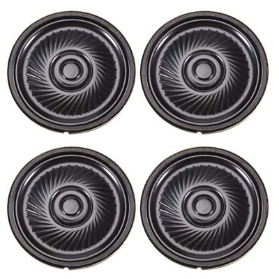 uxcell 0.5W 32 Ohm Micro Internal Speaker Magnet Loudspeaker 40mm Dia 4pcs