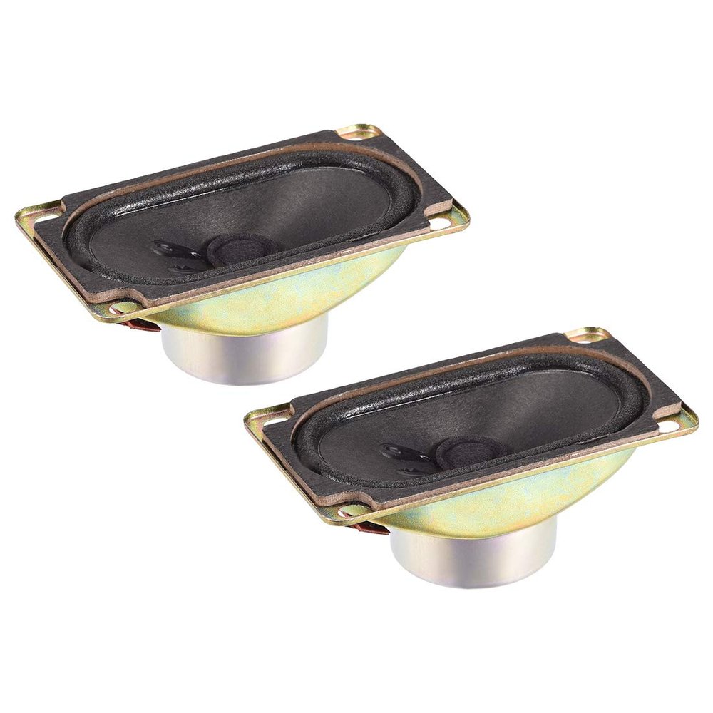 uxcell 5W 8 Ohm Micro Internal Speaker Magnet Loudspeaker 90x50mm 2pcs