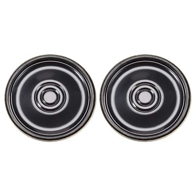 uxcell 0.5W 8 Ohm Micro Internal Speaker Magnet Loudspeaker 30mm Dia 2pcs