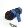 SZJELEN SP21 21mm 2Pin-12Pin Waterproof Electrical Wire Connectors Plug and Socket,LED Light Power Cable Connectors (12Pin, Plug Female & Socket Male) view 3