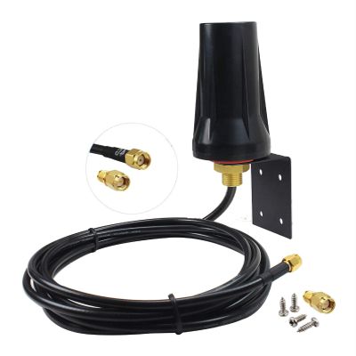 4G LTE Cellular Trail Camera Antenna with 10ft Low Loss Thicker Cable for Spypoint Flex Link Micro EVO Stealth Cam Tactacam Reveal X PRO Muddy Manifest Covert Spartan Hunting Trail Camera, Eifagur