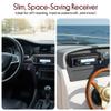 Pyle Bluetooth Marine Receiver Stereo & Speaker Kit 300W Single DIN Boat Marine Head Unit l LCD, Mic, Hands-Free Calling, AUX, MP3/USB/SD, AM/FM Radio, Remote - PLMRK47BK (Black) view 2