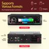 Pyle Bluetooth Marine Receiver Stereo & Speaker Kit 300W Single DIN Boat Marine Head Unit l LCD, Mic, Hands-Free Calling, AUX, MP3/USB/SD, AM/FM Radio, Remote - PLMRK47BK (Black) view 3