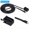 AUX in Female Cable,Car in Female Cable,3.5mm Car 6000 CD Audio Female AUX Input Adapter Cable for Focus Mondeo with Removal Tool Keys view 2