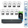 UNISIGHT | C701LTVOLTAGE | IP Bundle1 | 16CH NVR + 8 x 8MP IP Turret Camera + 4TB HDD view 1