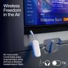 Twelve South AirFly Pro | Bluetooth Wireless Transmitter/Receiver Adapter for 2 Headphones, Audio Sharing, Compatible with 3.5mm aux Jack for Airplanes, TV, Gym, Stereo, and Travel, 25+ Hr Battery view 4